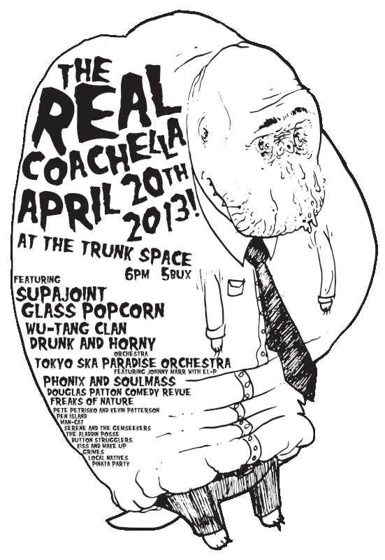 Real Coachella 2013 Poster